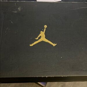 Air Jordan Black and Gold Box